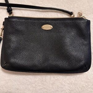 Coach Black Leather Purse